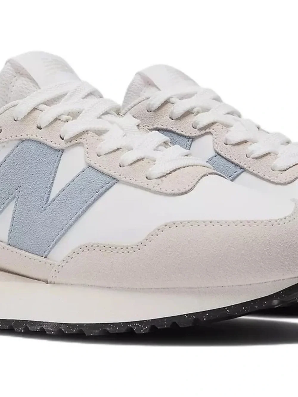 New Balance Women’s 237 White and Blue Sneaker Lifestyle Shoes Size 8